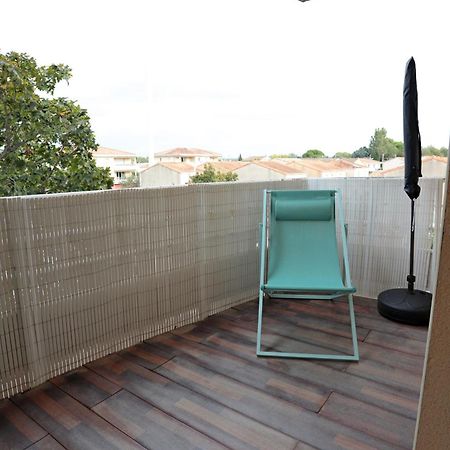Appart T2 Dans Residence Calme Parking Prive Gratuit มิรามาส ภายนอก รูปภาพ