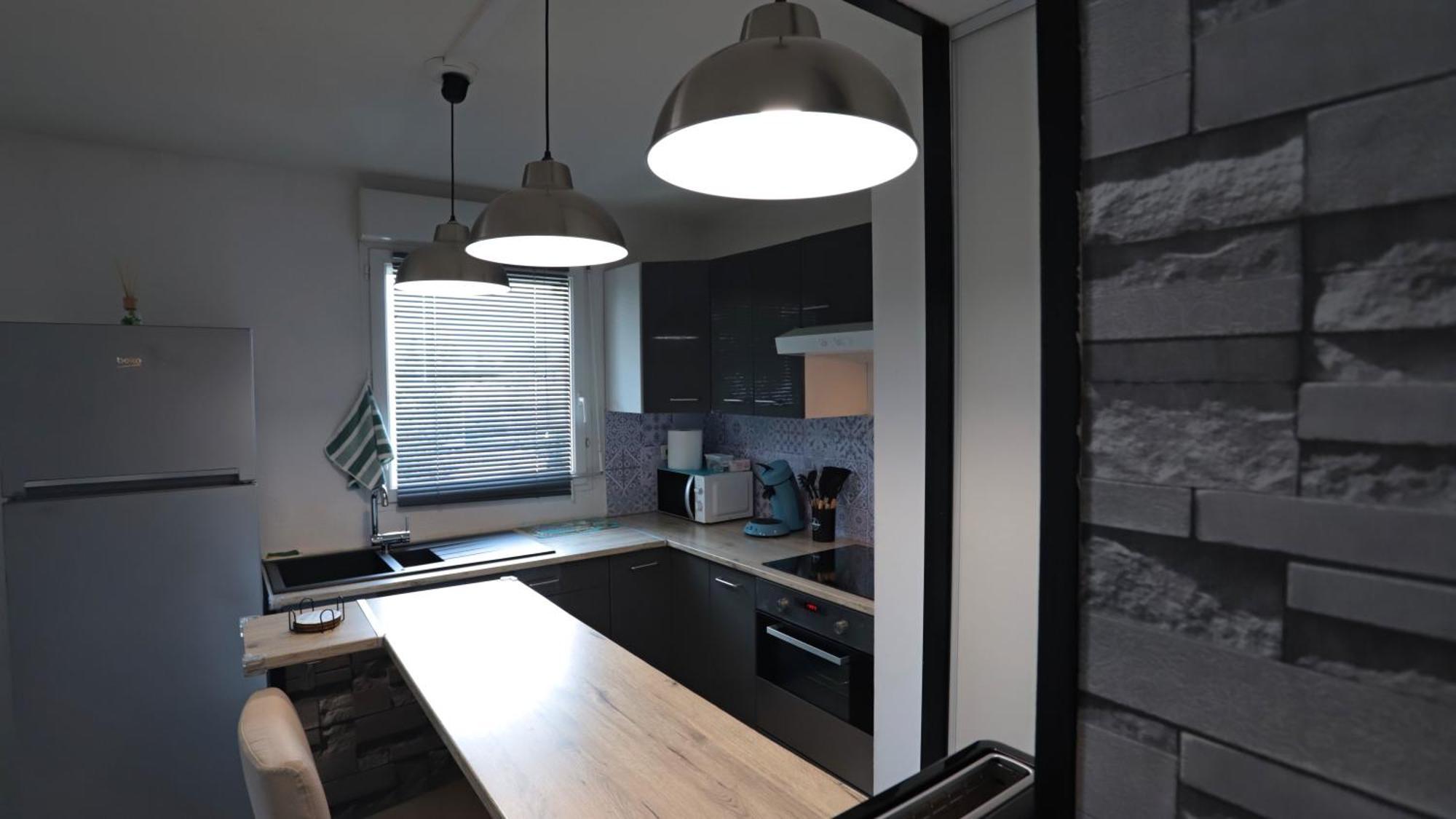Appart T2 Dans Residence Calme Parking Prive Gratuit มิรามาส ภายนอก รูปภาพ